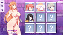 waifu hub [hentai parody game pornplay ] ep.5 asuna porn couch casting – she loves to cheat on her boyfriend while doing anal sex